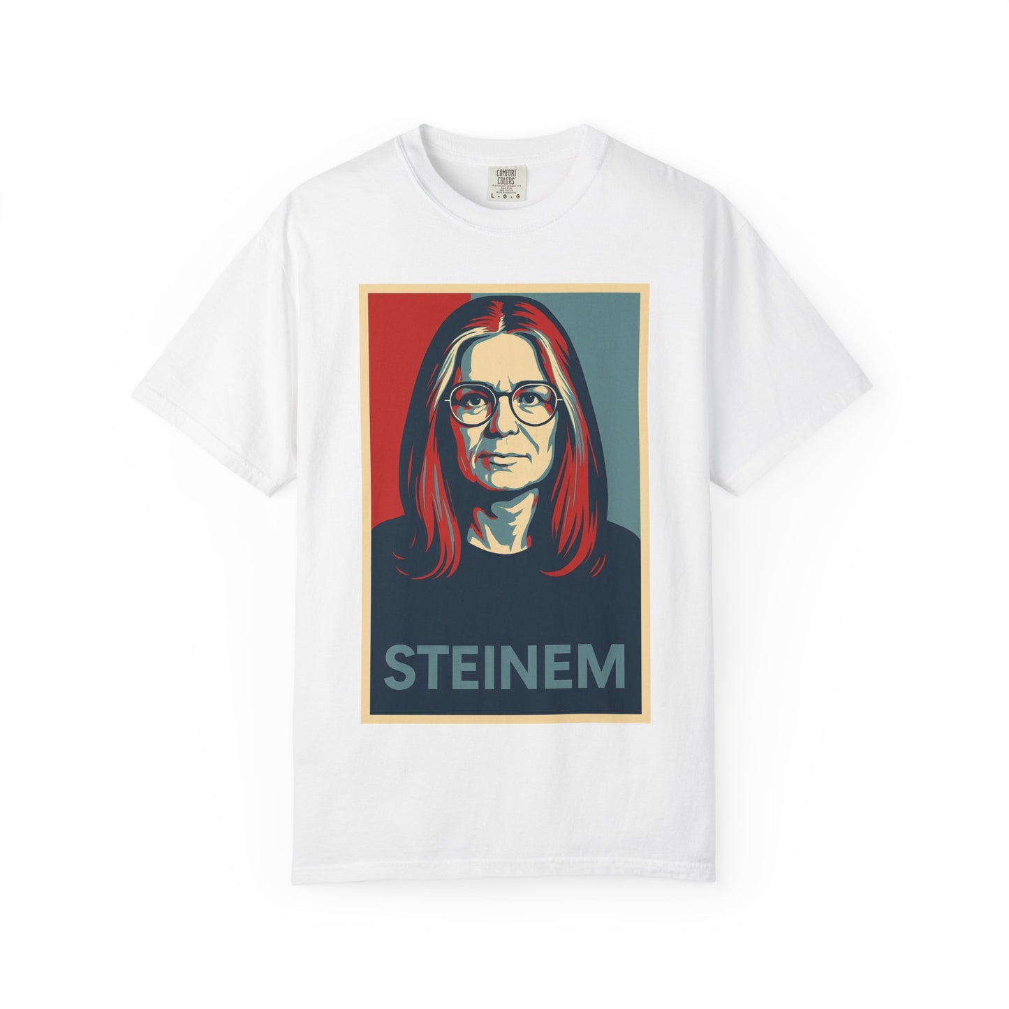 Gloria Steinem Shirt - Feminist Graphic Tee, Unisex Women's Empowerment Shirt, Retro Protest Art, Equal Rights Activist Gift