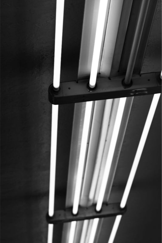 Neon Nostalgia – Fine Art Print | Black & White Photography