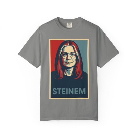 Gloria Steinem Shirt - Feminist Graphic Tee, Unisex Women's Empowerment Shirt, Retro Protest Art, Equal Rights Activist Gift