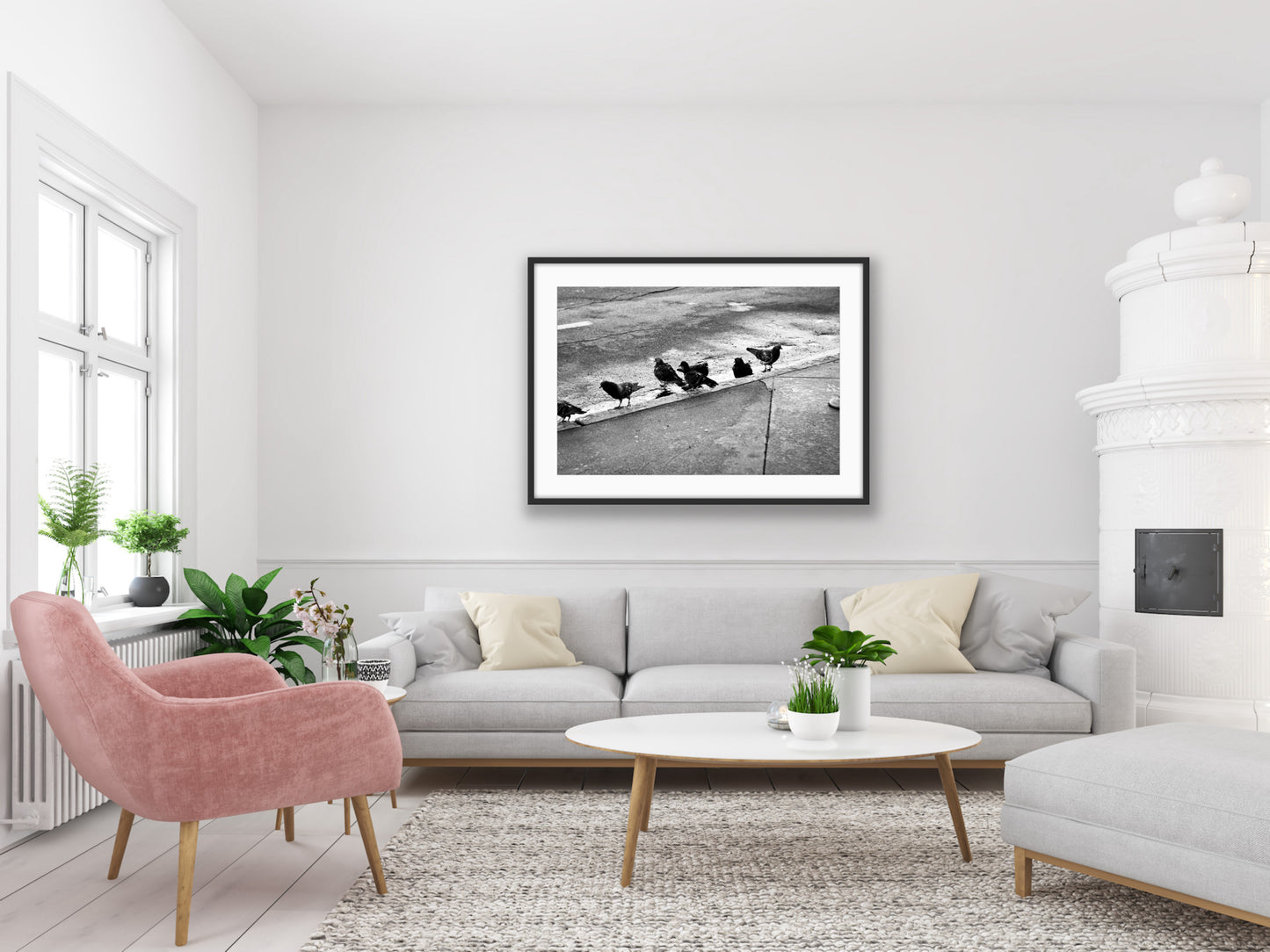 Lined Up – Fine Art Print | Black & White Street Photography